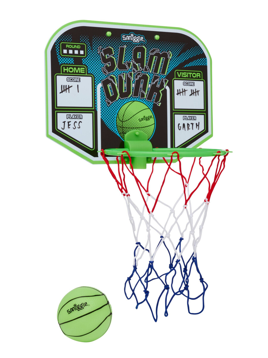slam dunk självlysande basketset