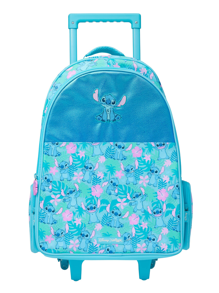 stitch trolley ryggsäck med lysande hjul