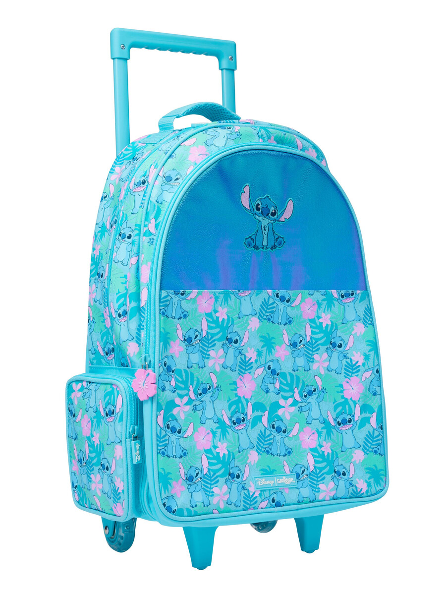 stitch trolley ryggsäck med lysande hjul