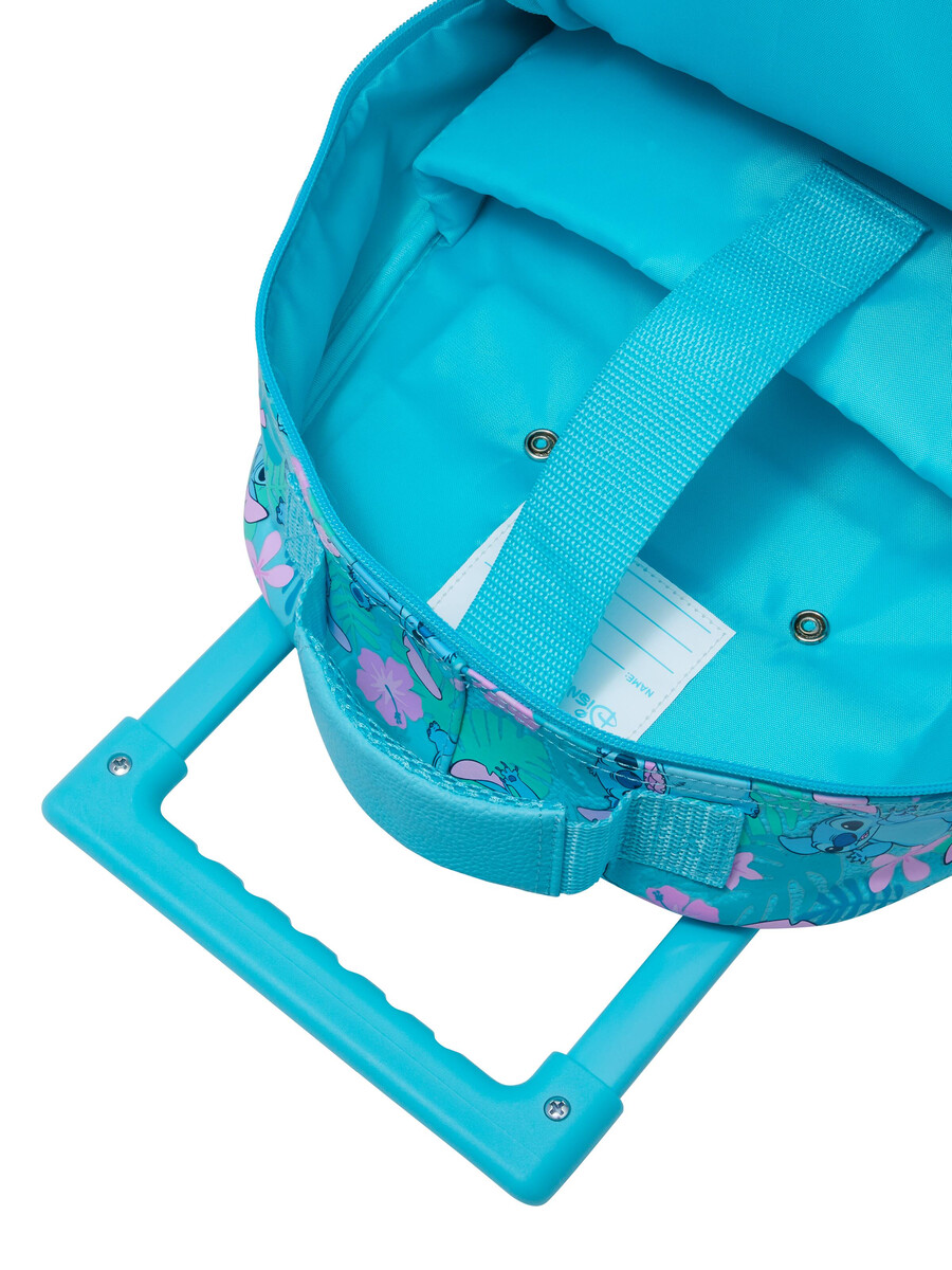 stitch trolley ryggsäck med lysande hjul