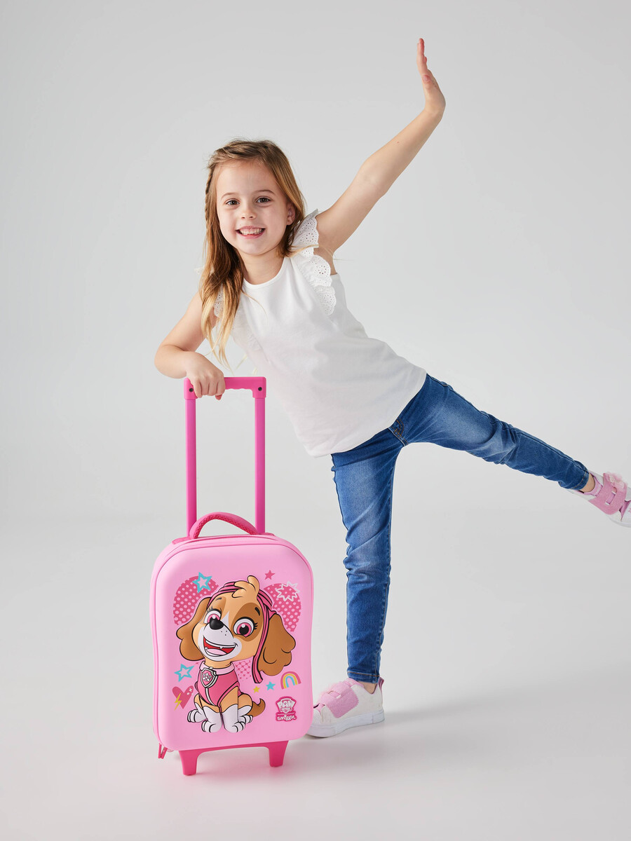 paw patrol junior hardtop trolleyväska