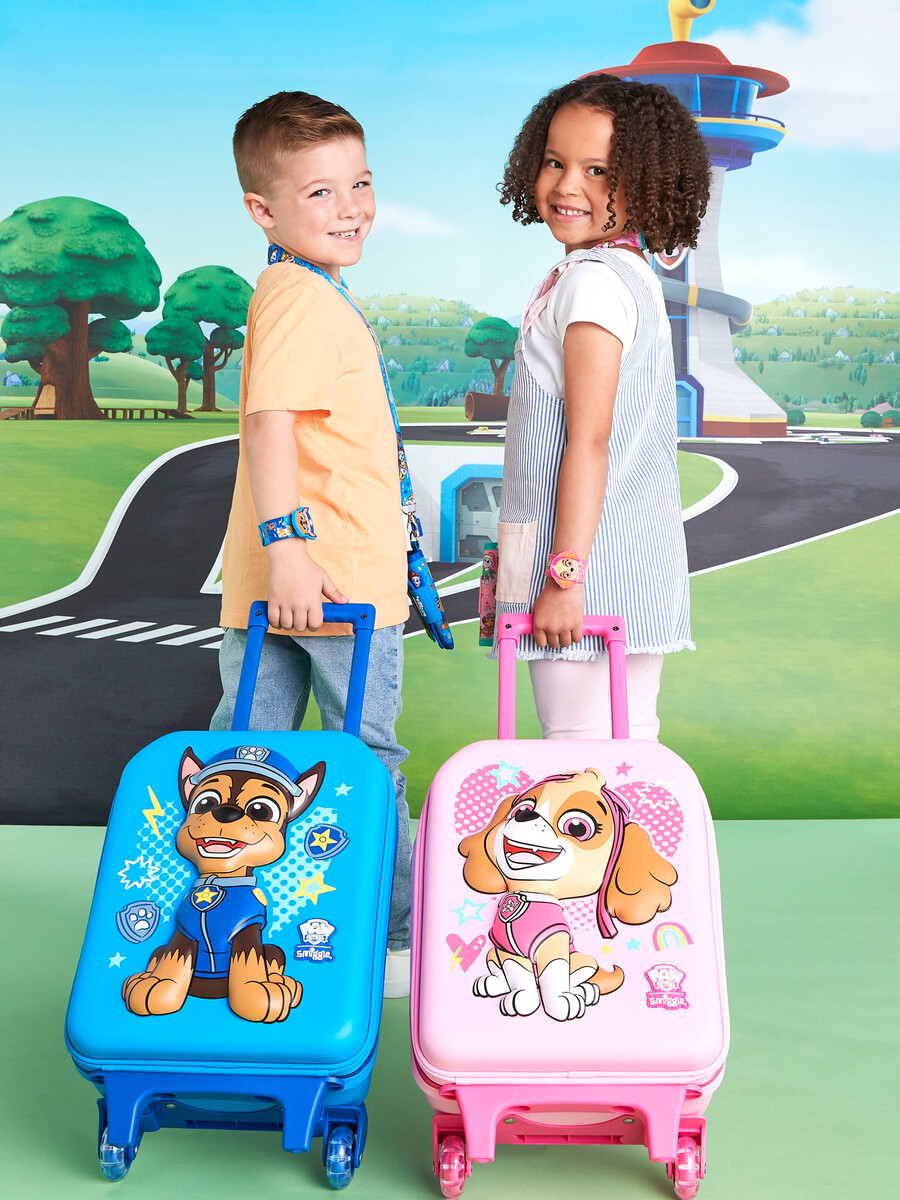 paw patrol junior hardtop trolleyväska